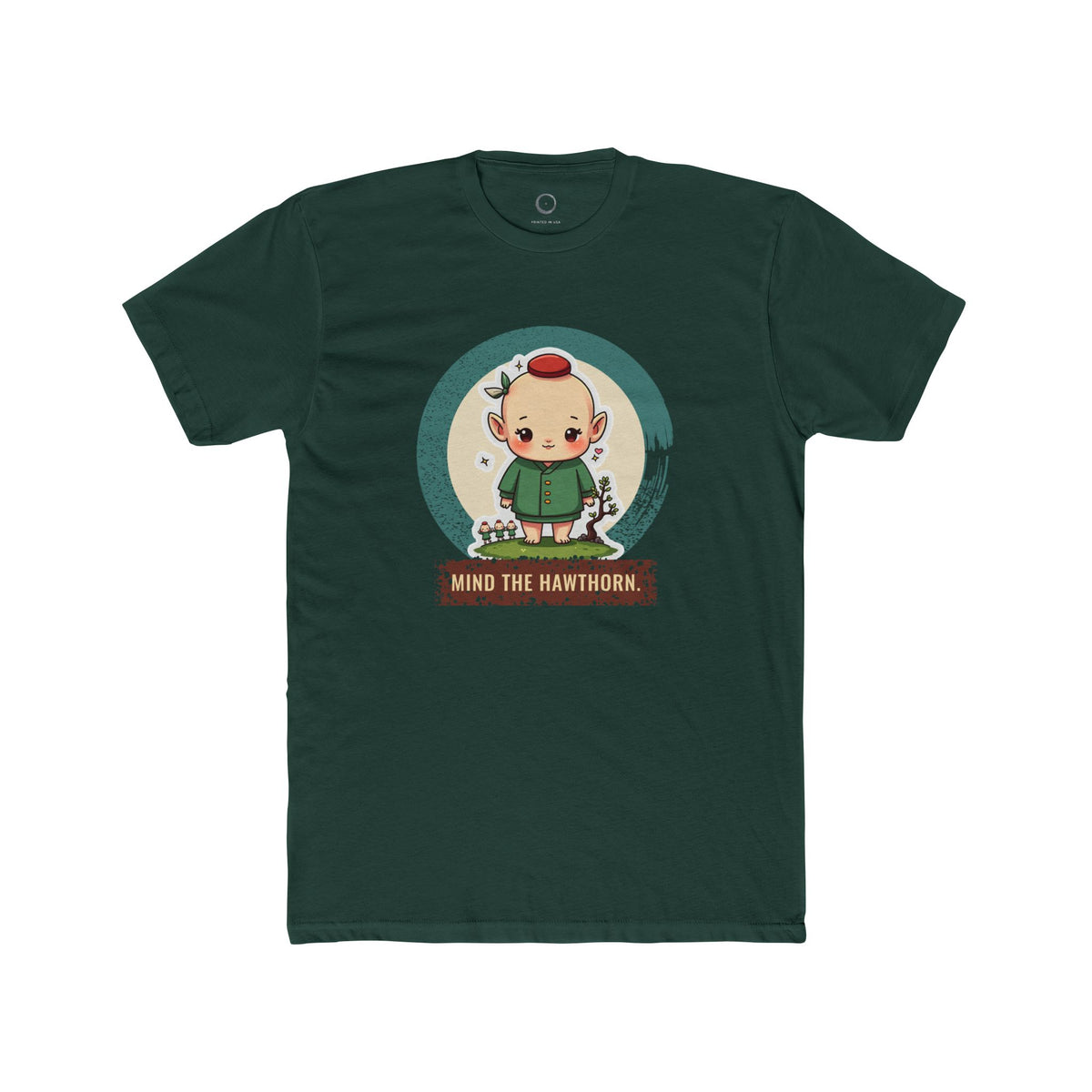 Aos Sí: Green Jacket, Red Cap — Unisex T-Shirt