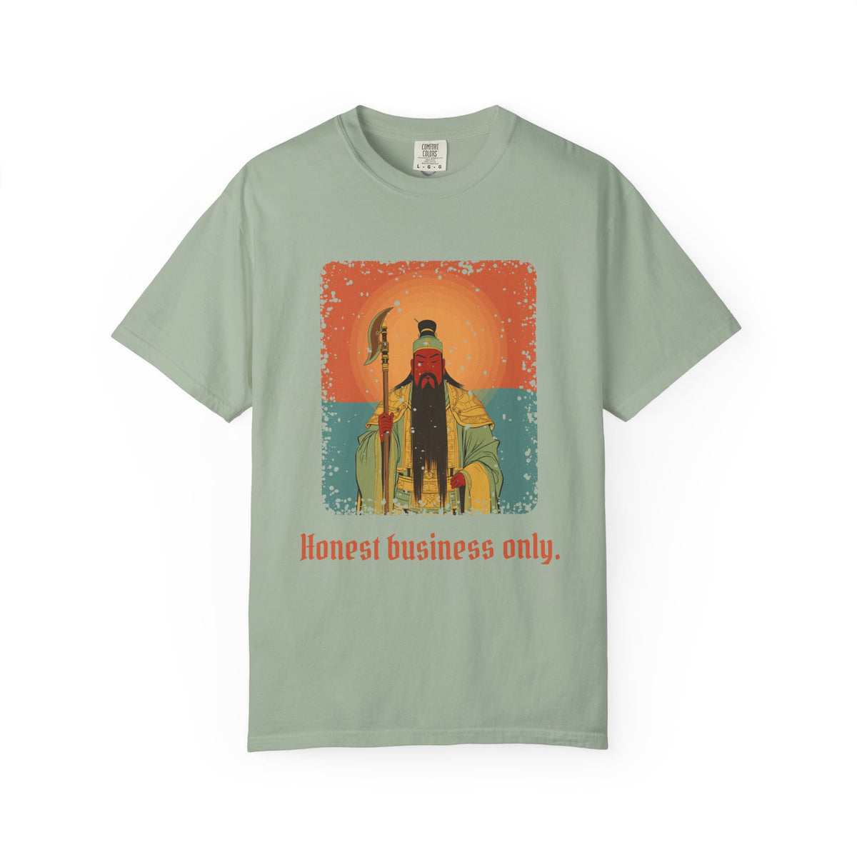 Guan Gong: Guardian of the Temple — Garment-Dyed T-Shirt