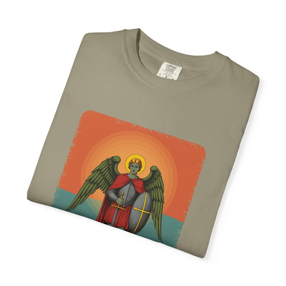 St Michael the Archangel: Chief Commander of Heaven — Garment-Dyed T-Shirt