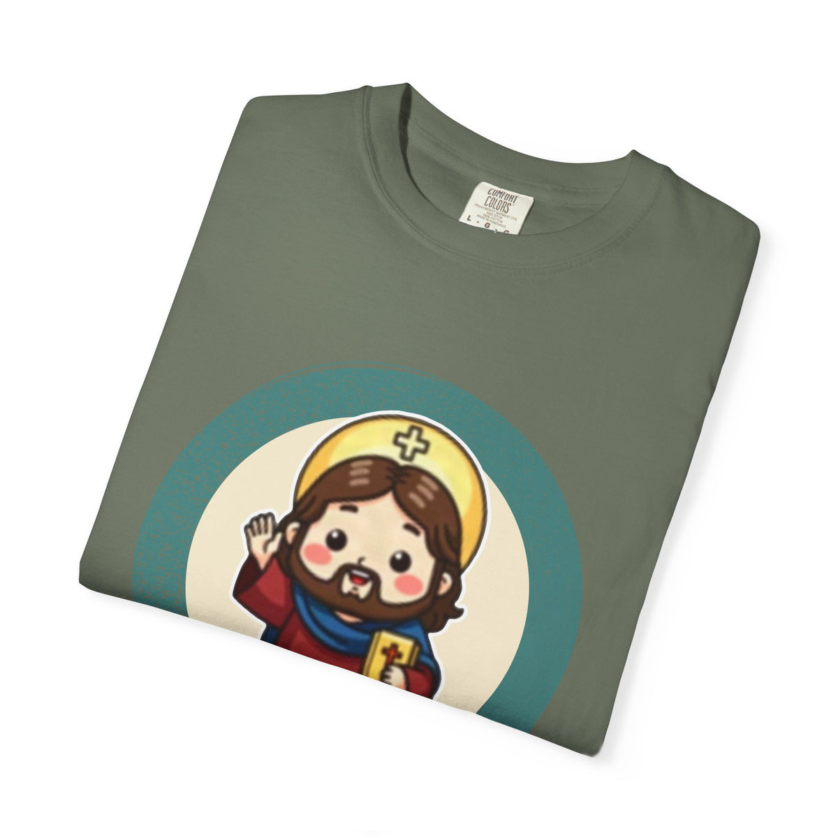 Jesus Christ · “How long must I put up with you?” — Garment-Dyed T-Shirt