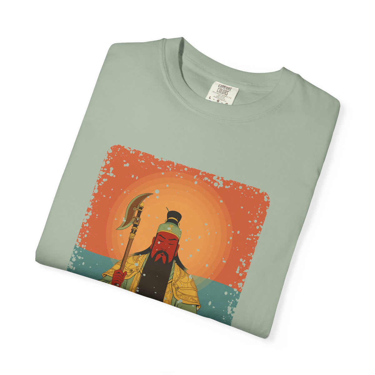 Guan Gong: Guardian of the Temple — Garment-Dyed T-Shirt