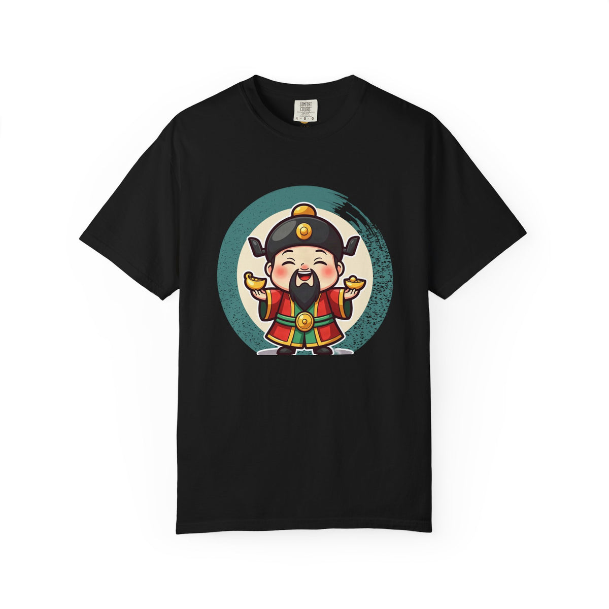 Caishen: Inviting Wealth and Treasure — Garment-Dyed T-Shirt