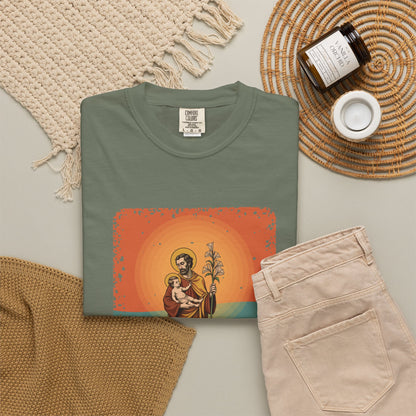 St Joseph · “Said nothing. Did everything.” — Garment-Dyed T-Shirt