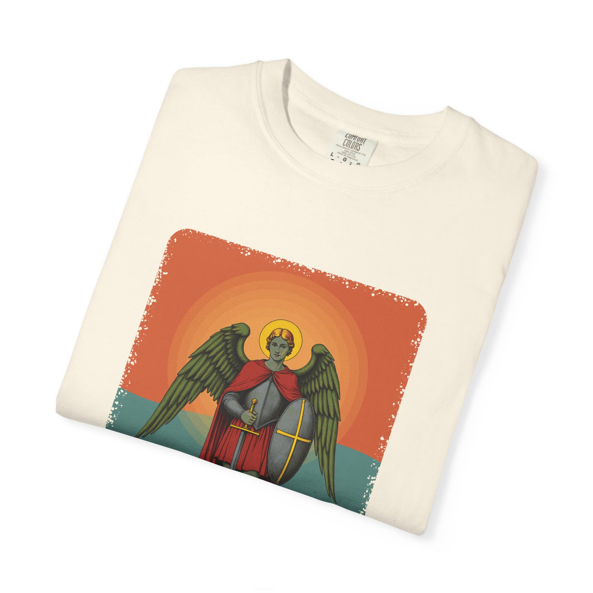 St Michael the Archangel: Chief Commander of Heaven — Garment-Dyed T-Shirt