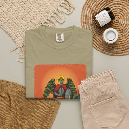 St Michael the Archangel: Chief Commander of Heaven — Garment-Dyed T-Shirt