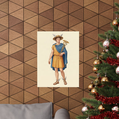 Hermes: Hermes of the Golden Wand — Art Print