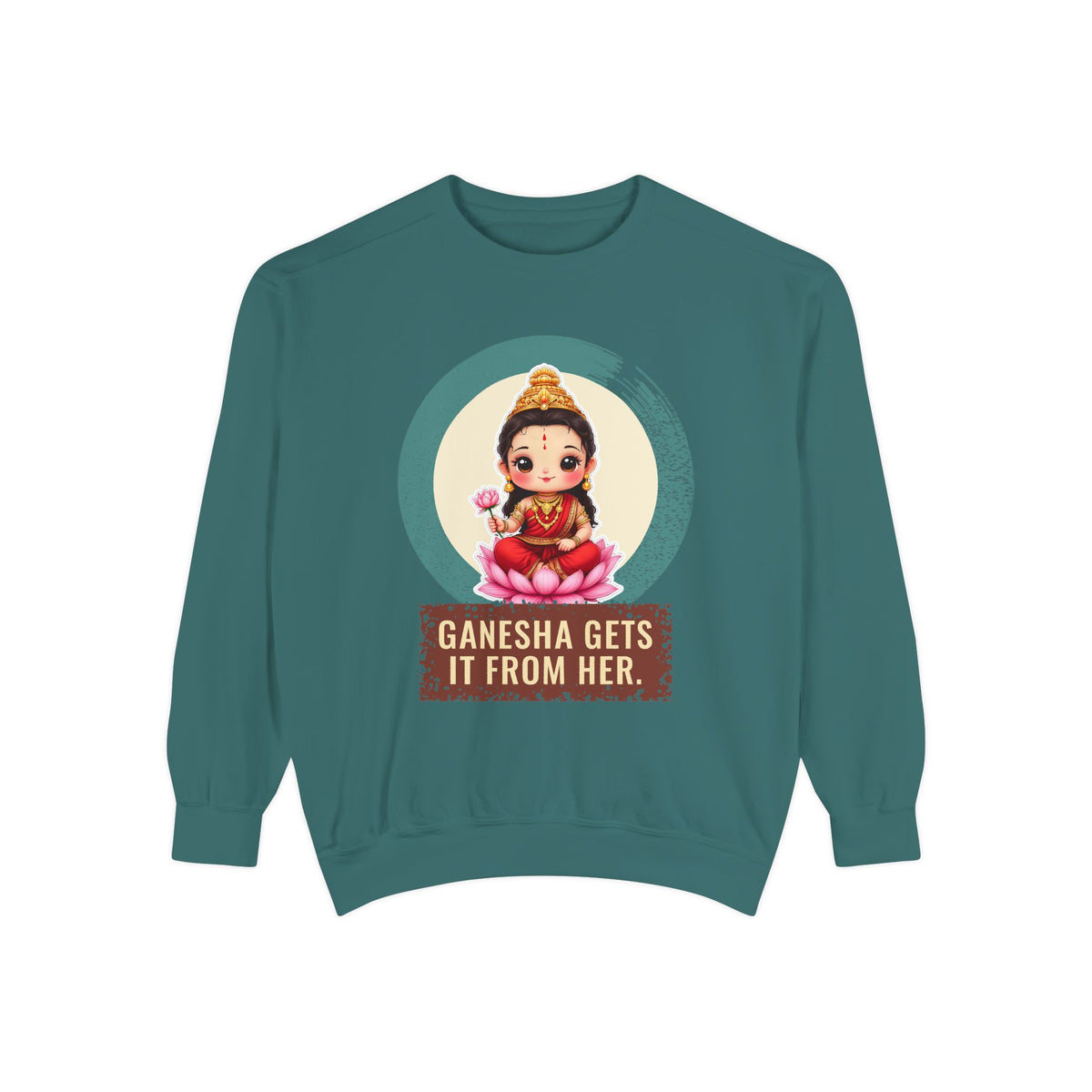Parvati: Gauri, the Radiant One — Garment-Dyed Sweatshirt