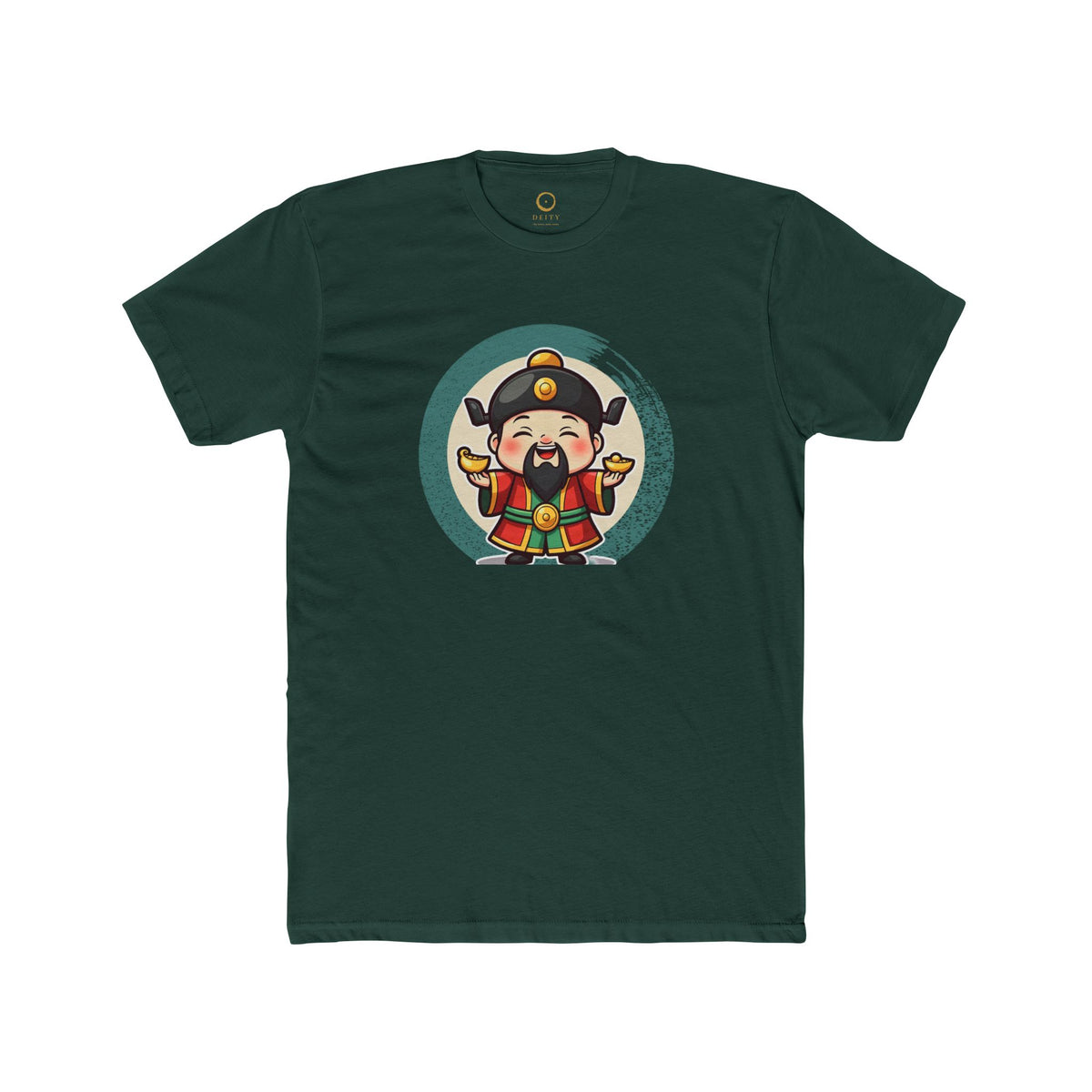 Caishen: Inviting Wealth and Treasure — Unisex T-Shirt