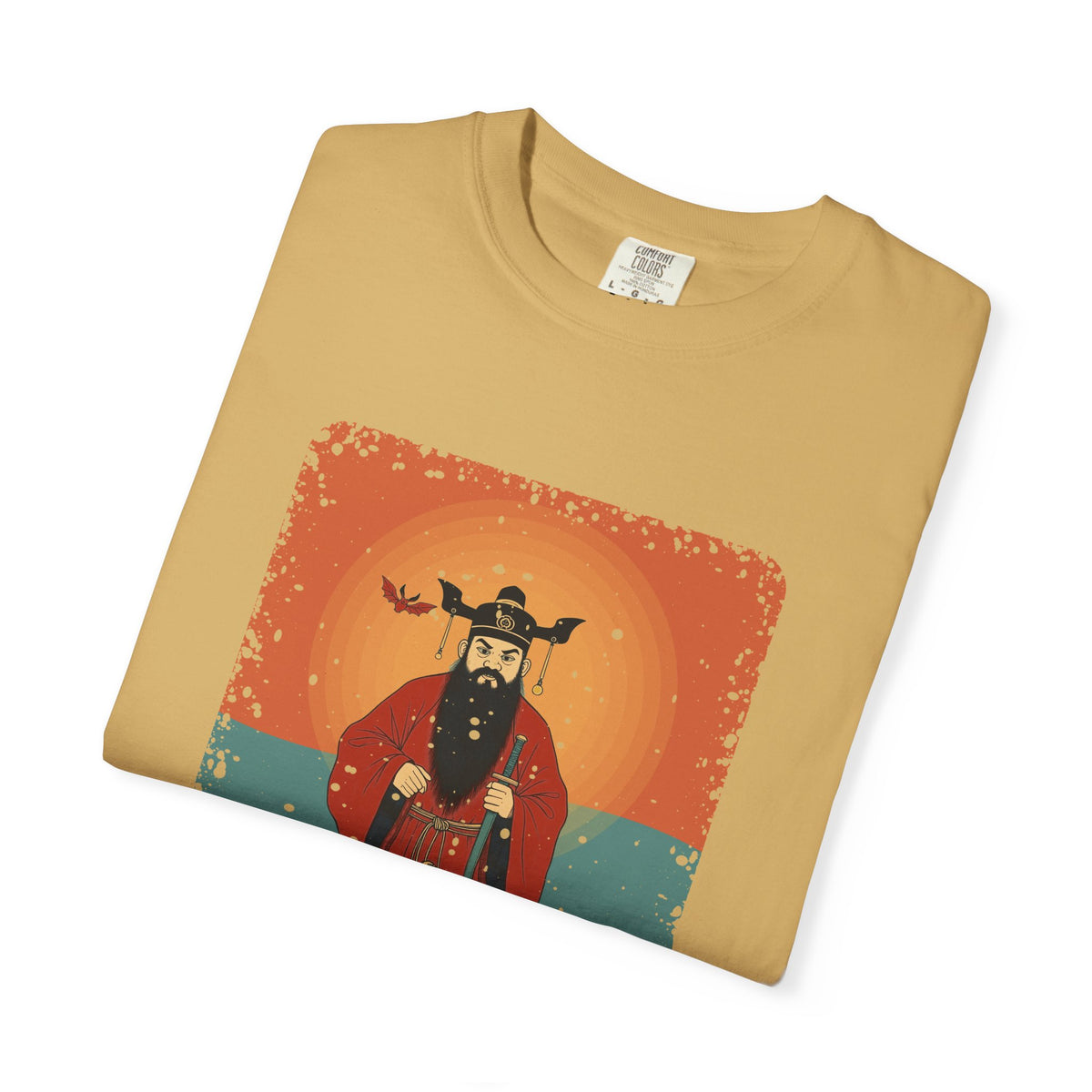 Zhong Kui: The Demon Queller — Garment-Dyed T-Shirt
