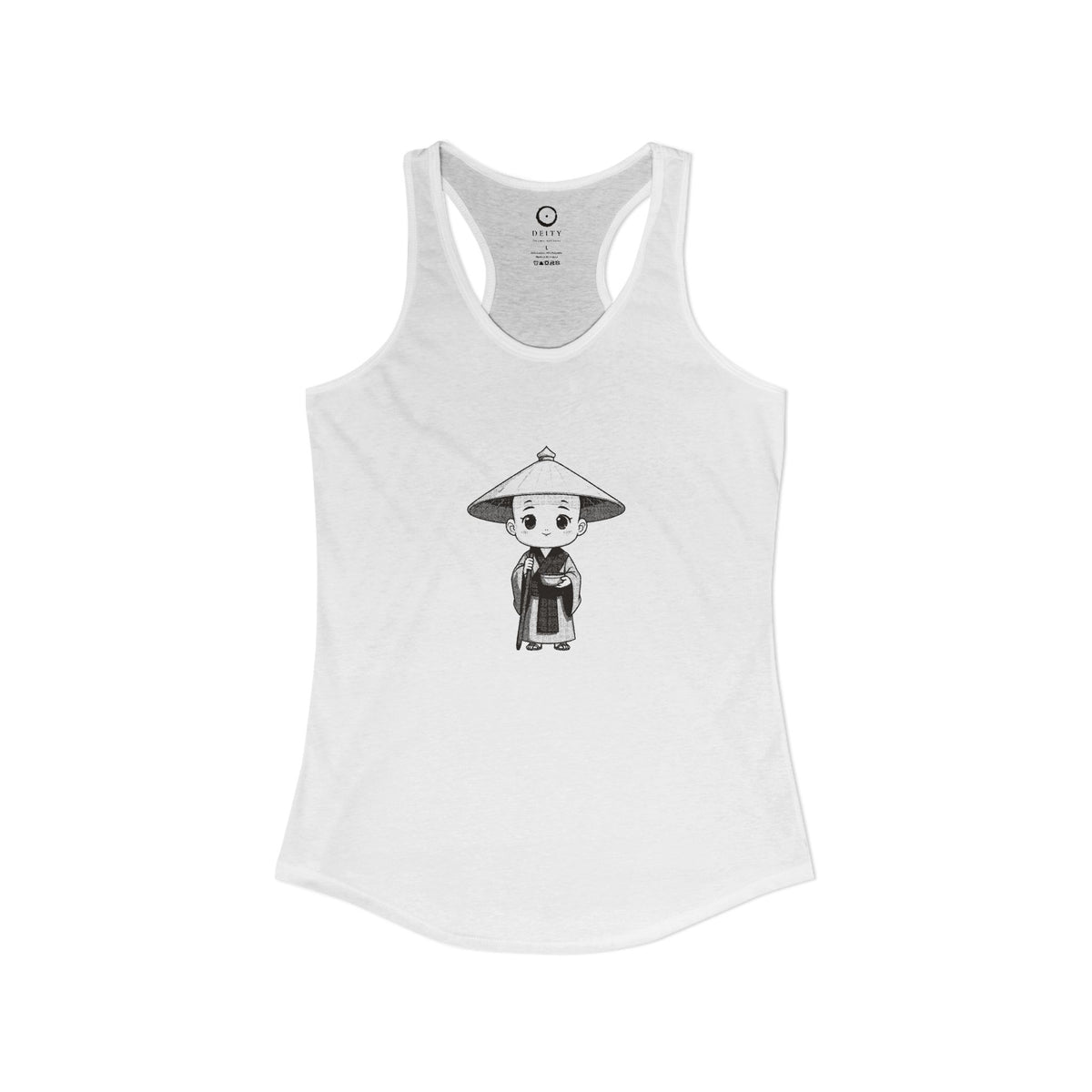 Kōbō Daishi: Walking with Every Pilgrim — Women's Racerback Tank