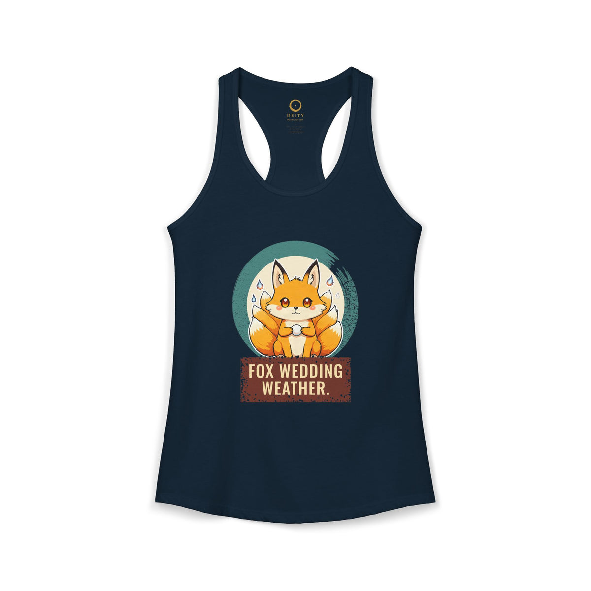 Kitsune: Messenger of Inari — Women's Racerback Tank
