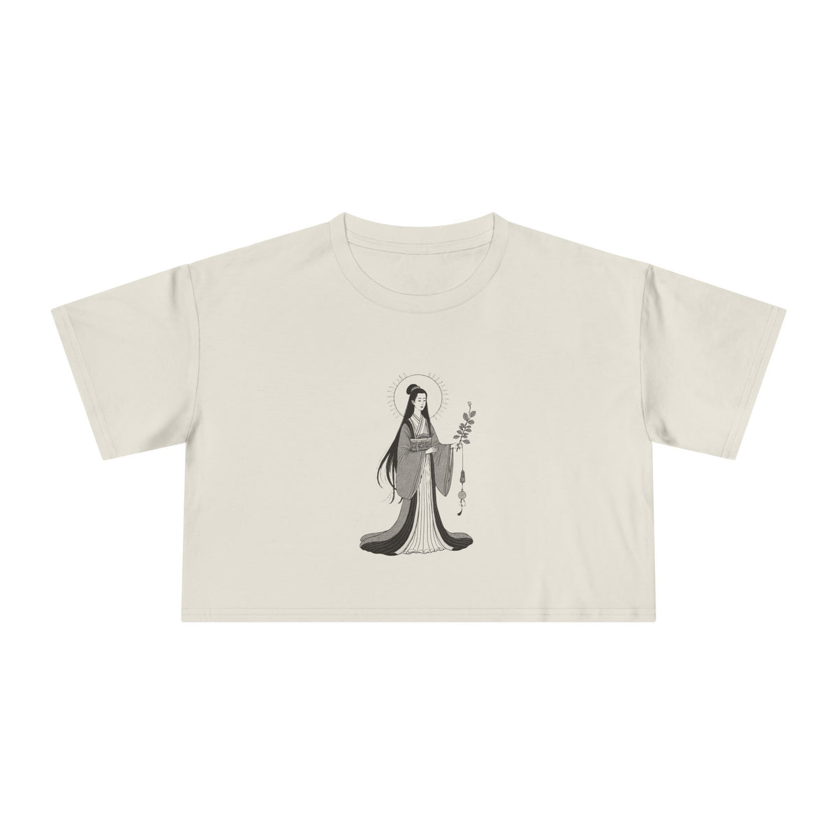 Amaterasu: She Who Shines in Heaven — Women's Crop Tee