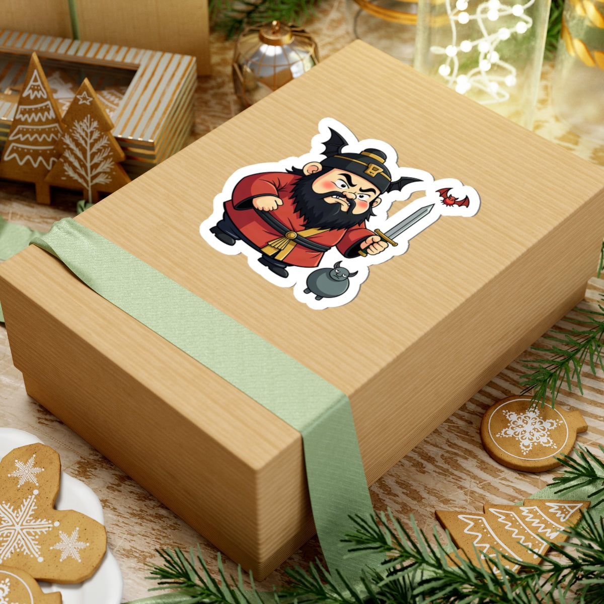 Zhong Kui: Bringer of the Five Blessings — Sticker
