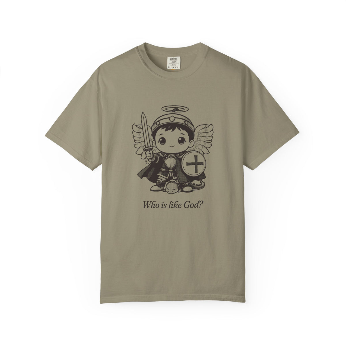St Michael the Archangel: Prince of the Heavenly Host — Garment-Dyed One-Ink Tee