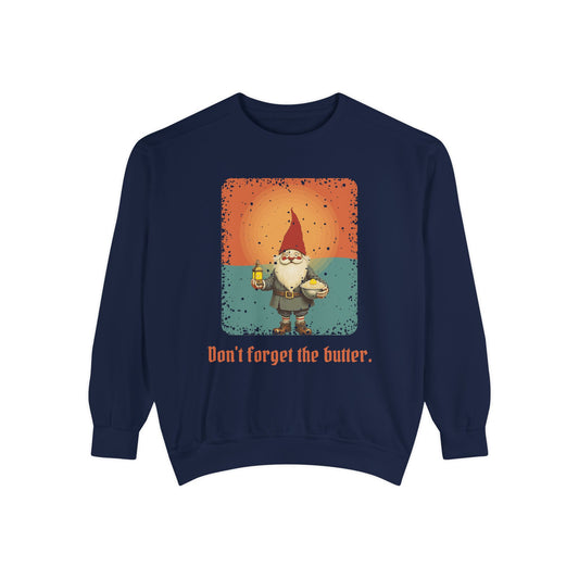 Tomte: Porridge or Poetry — Garment-Dyed Sweatshirt