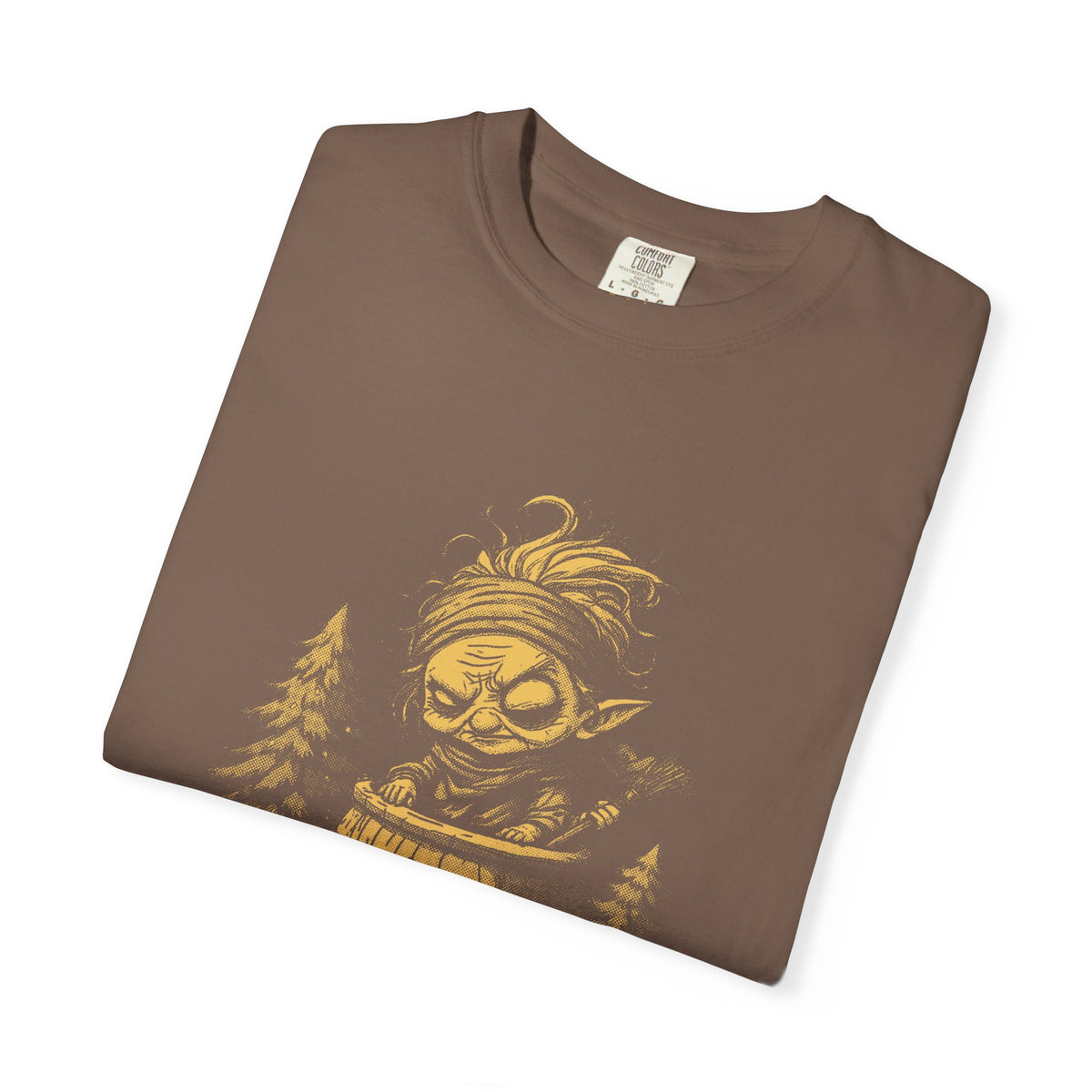 Baba Yaga · “Polite visitors welcome.” — Garment-Dyed One-Ink Tee