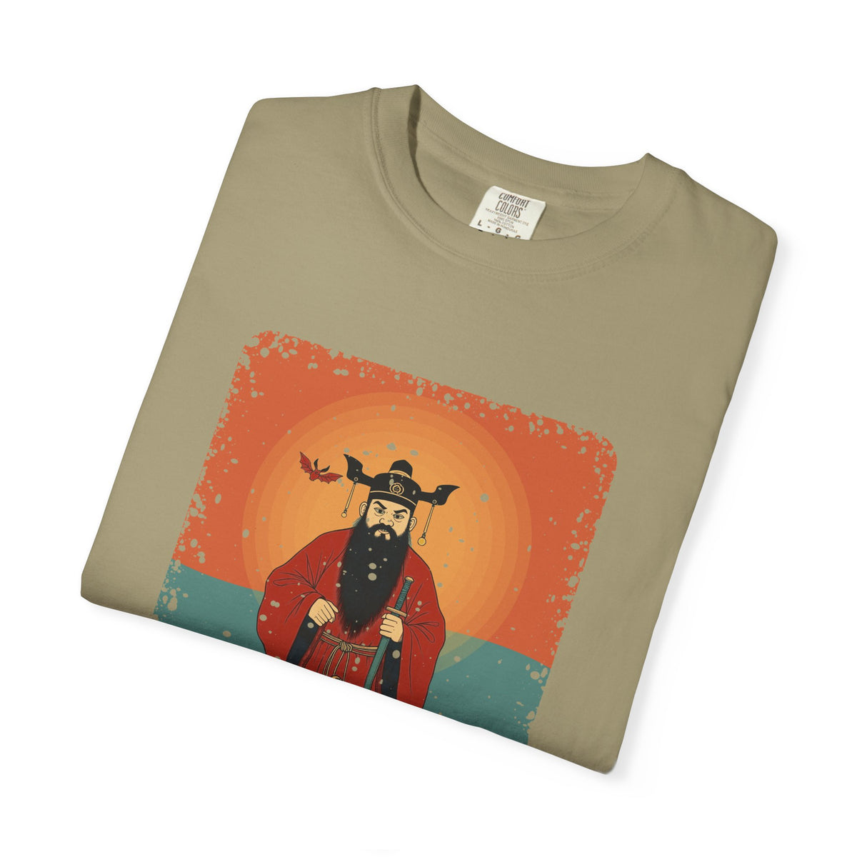 Zhong Kui: The Demon Queller — Garment-Dyed T-Shirt