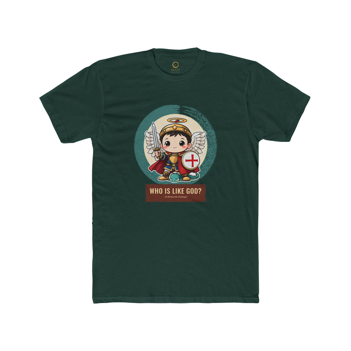 St Michael the Archangel · “Who is like God?” — Unisex T-Shirt