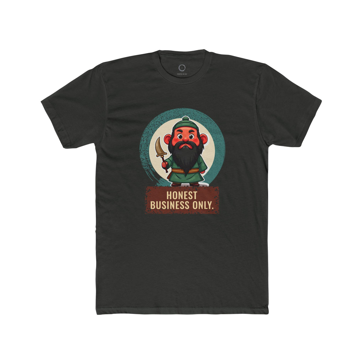 Guan Gong · “Honest business only.” — Unisex T-Shirt