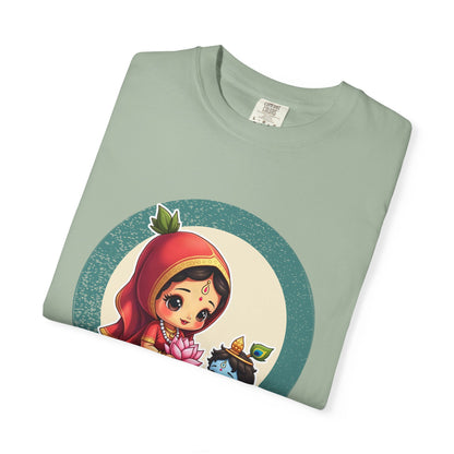 Radha · “Her name comes first.” — Garment-Dyed T-Shirt