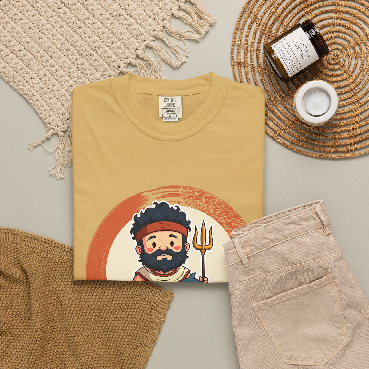 Poseidon · “He got the sea.” — Garment-Dyed T-Shirt