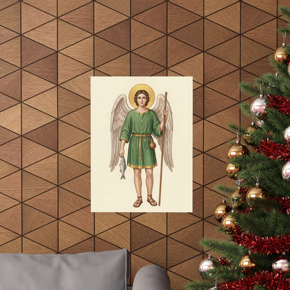 St Raphael the Archangel: Companion on the Road — Art Print