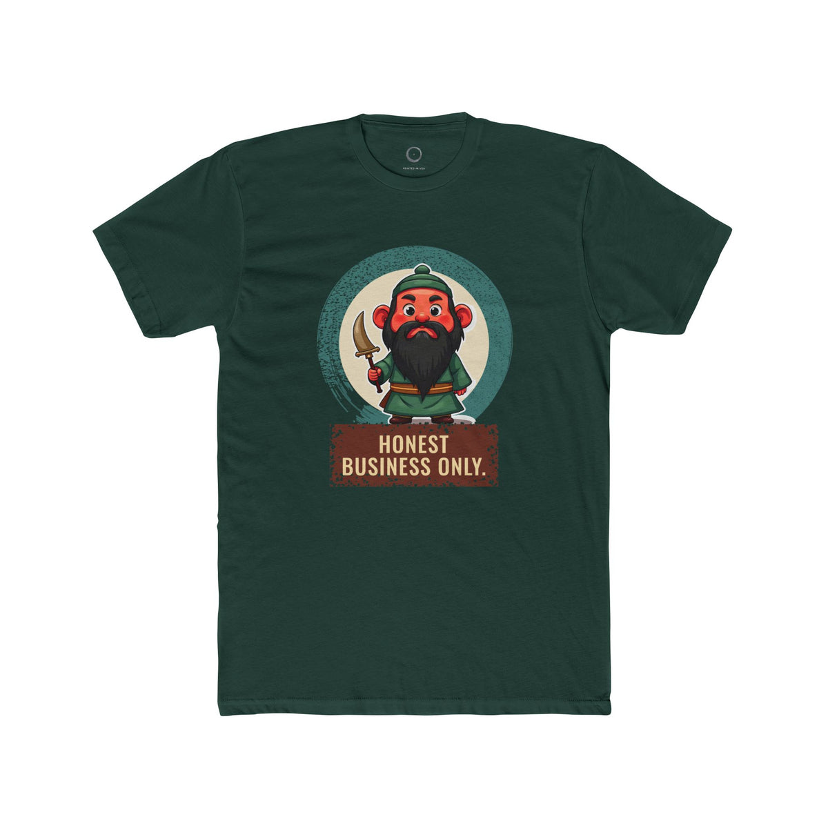 Guan Gong · “Honest business only.” — Unisex T-Shirt