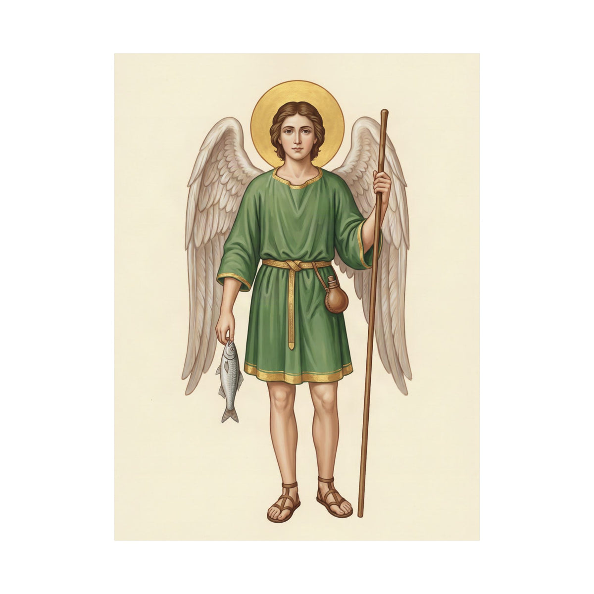 St Raphael the Archangel: Companion on the Road — Art Print