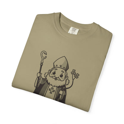 St Patrick · “He came back anyway.” — Garment-Dyed One-Ink Tee