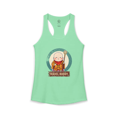 Jizō: Keeper of the Great Vow — Women's Racerback Tank
