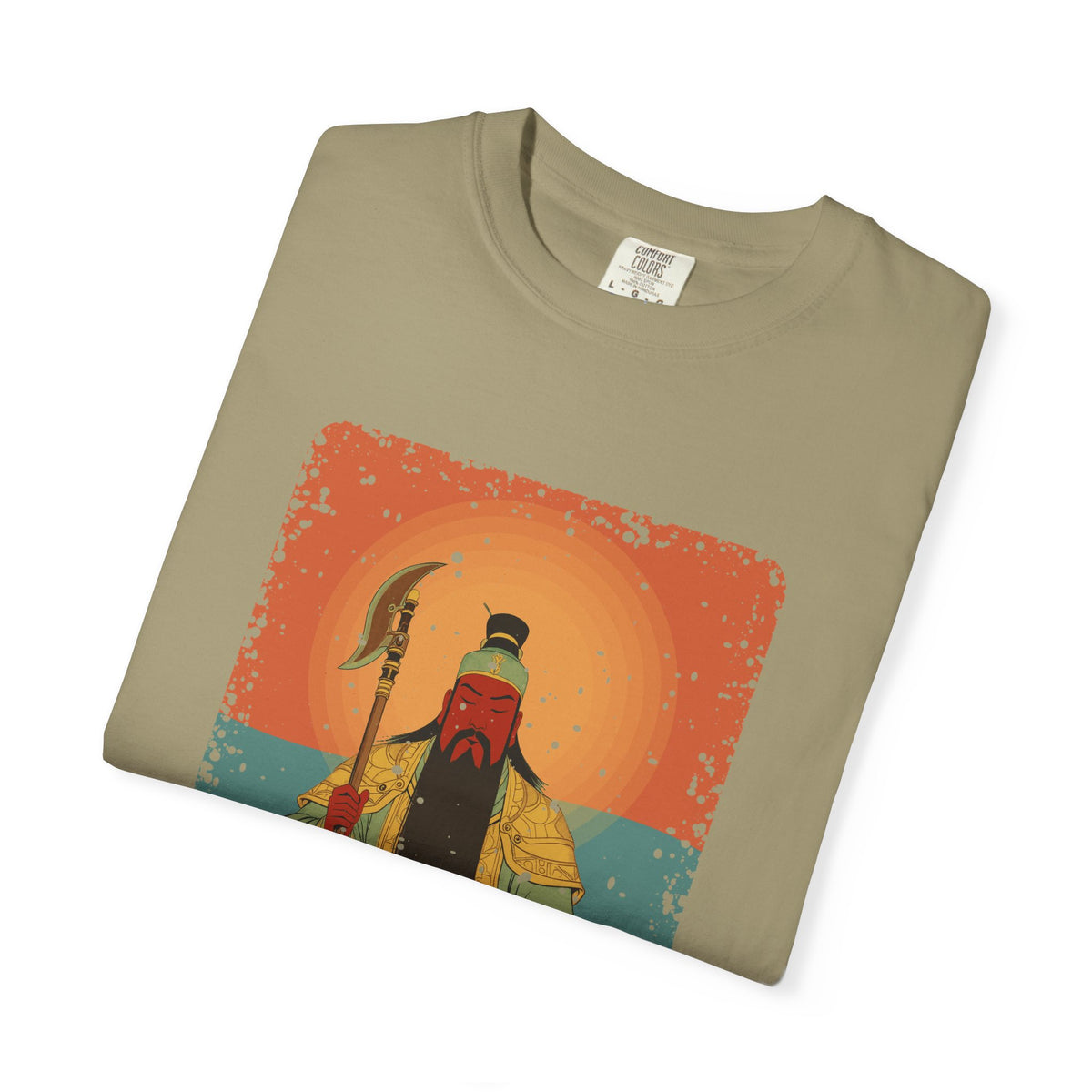 Guan Gong: Guardian of the Temple — Garment-Dyed T-Shirt