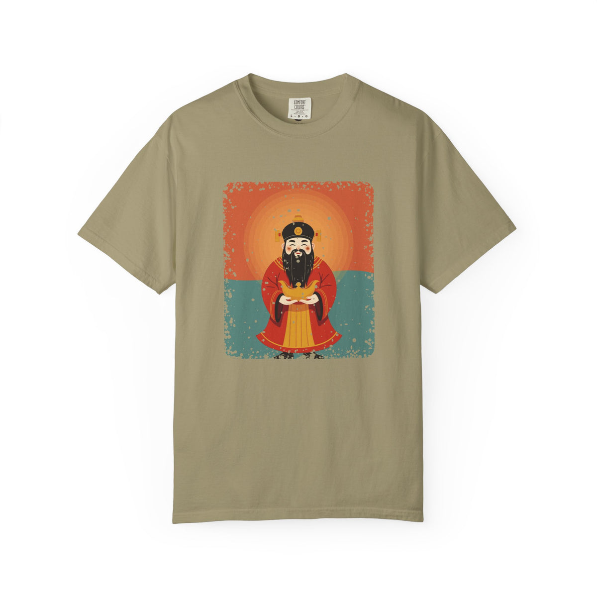 Caishen: The Civil God of Wealth — Garment-Dyed T-Shirt