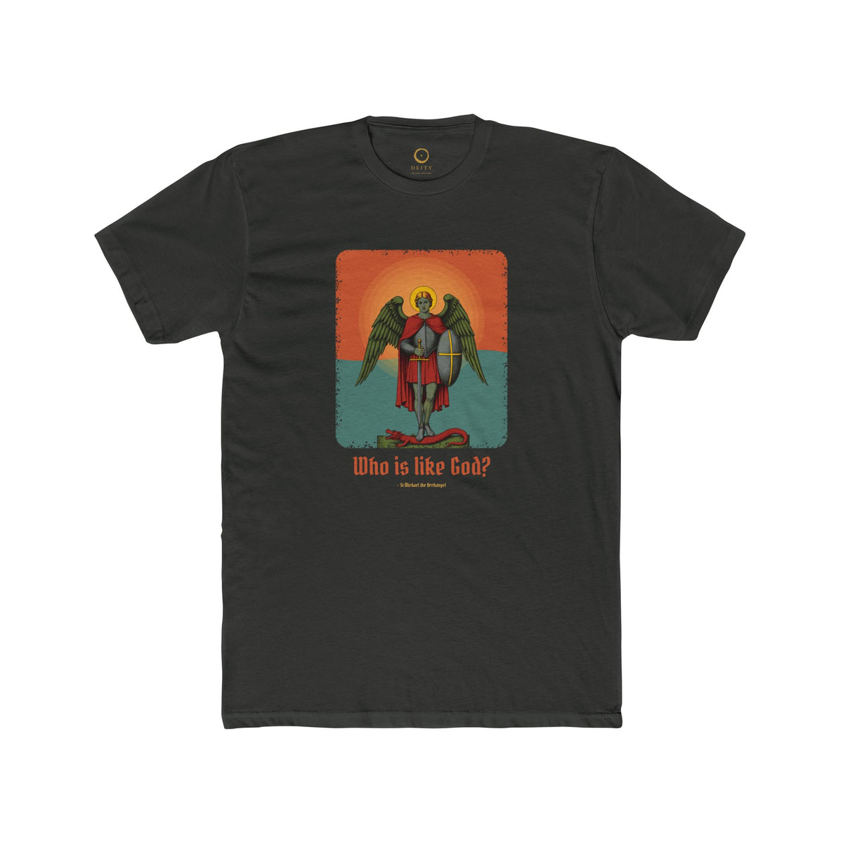 St Michael the Archangel: Chief Commander of Heaven — Unisex T-Shirt