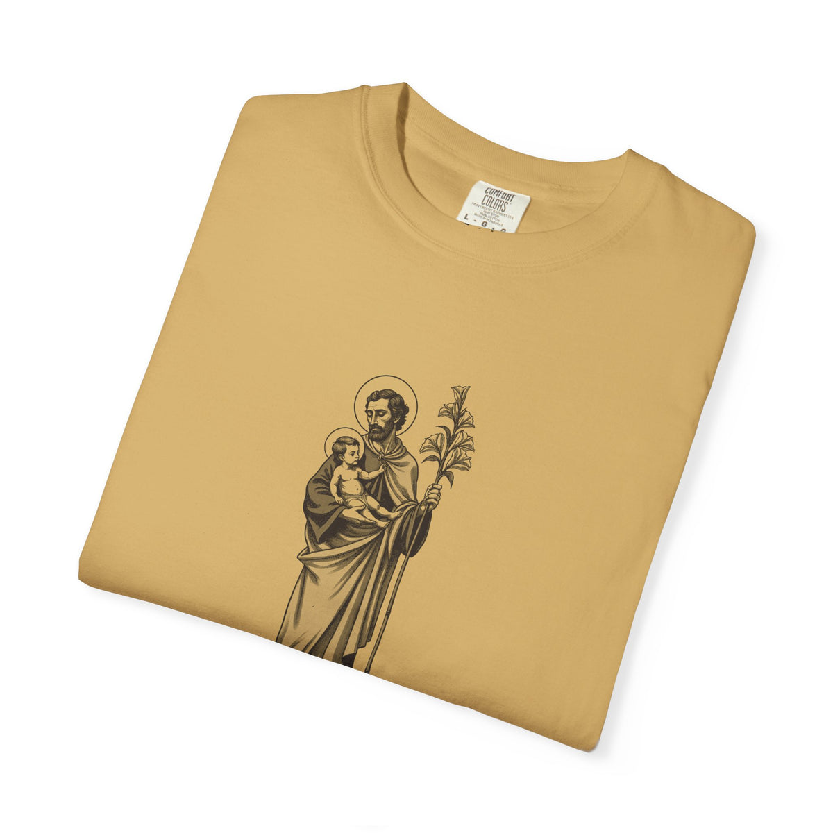 St Joseph · “Said nothing. Did everything.” — Garment-Dyed One-Ink Tee