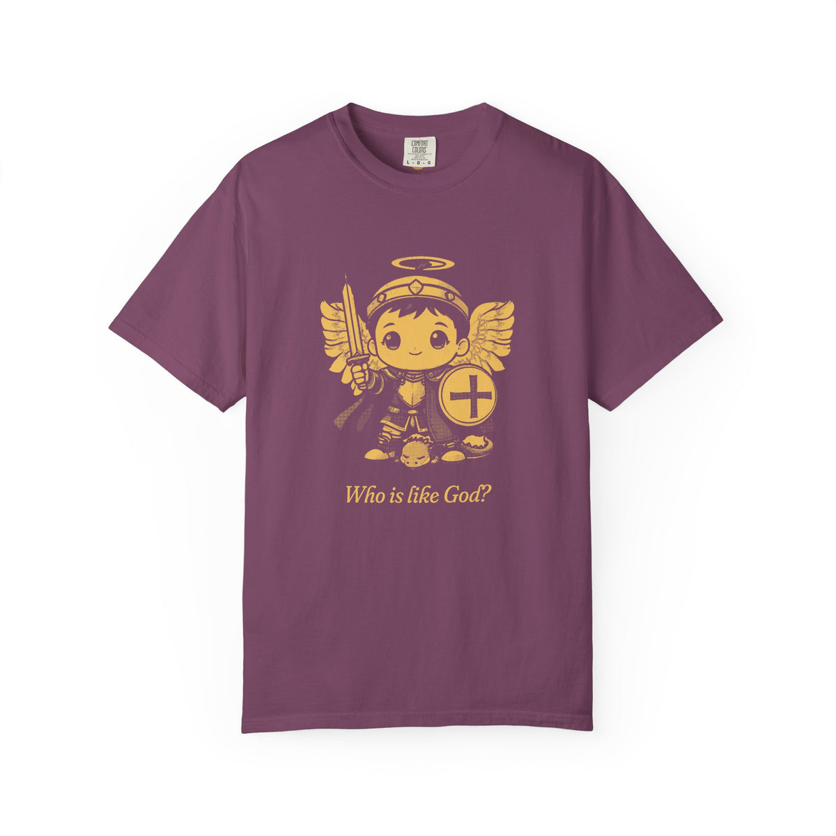 St Michael the Archangel: Prince of the Heavenly Host — Garment-Dyed One-Ink Tee