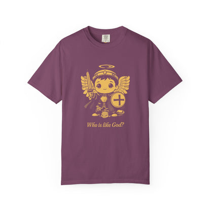 St Michael the Archangel: Prince of the Heavenly Host — Garment-Dyed One-Ink Tee