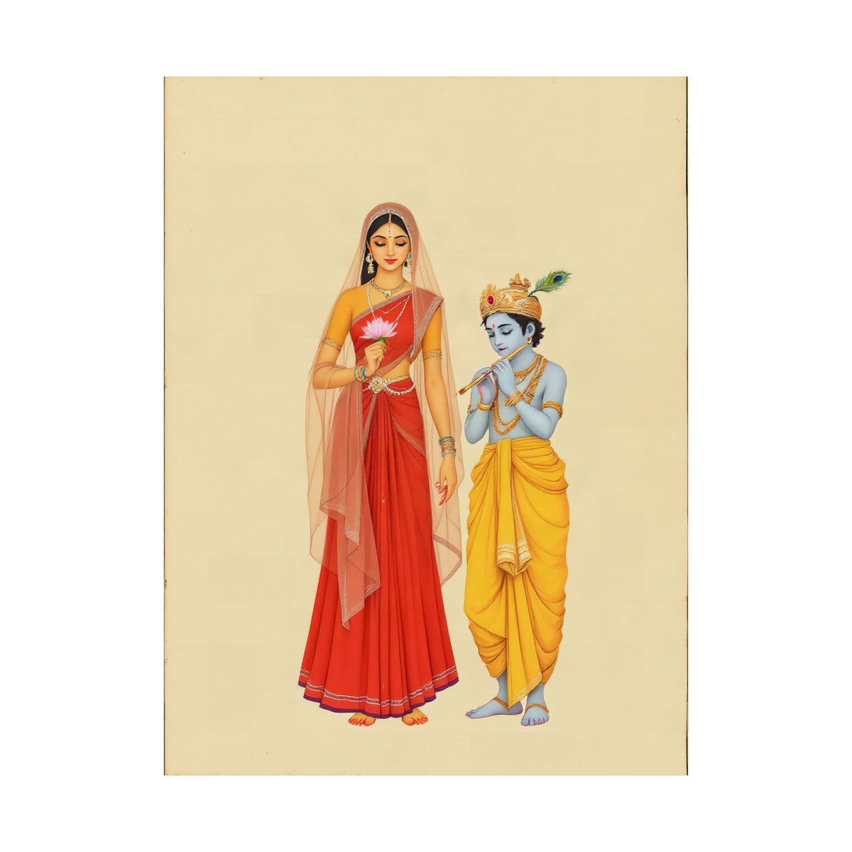 Radha: Queen of Vrindavan — Art Print