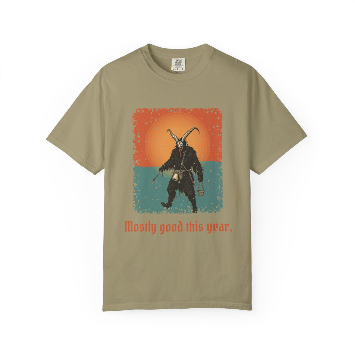 Krampus: Driver of Winter Spirits — Garment-Dyed T-Shirt