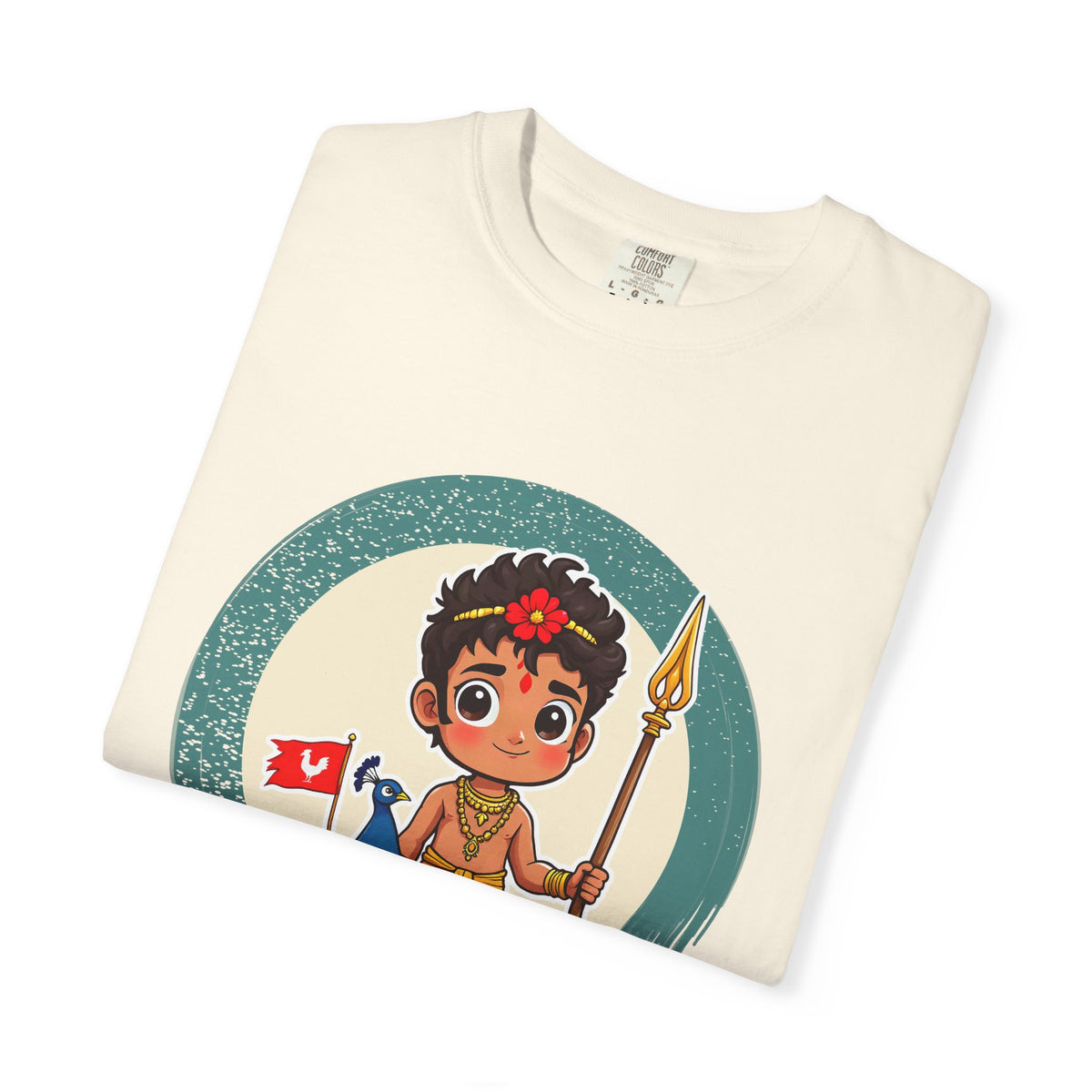 Murugan: Two Companions from One Tree — Garment-Dyed T-Shirt