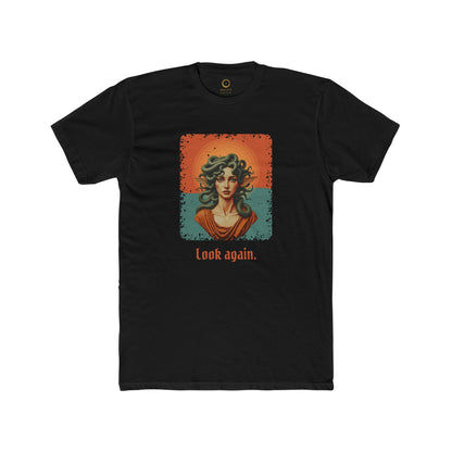 Medusa · “Look again.” — Unisex T-Shirt