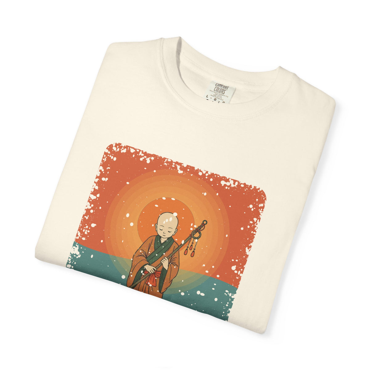 Jizō · “Travel buddy.” — Garment-Dyed T-Shirt