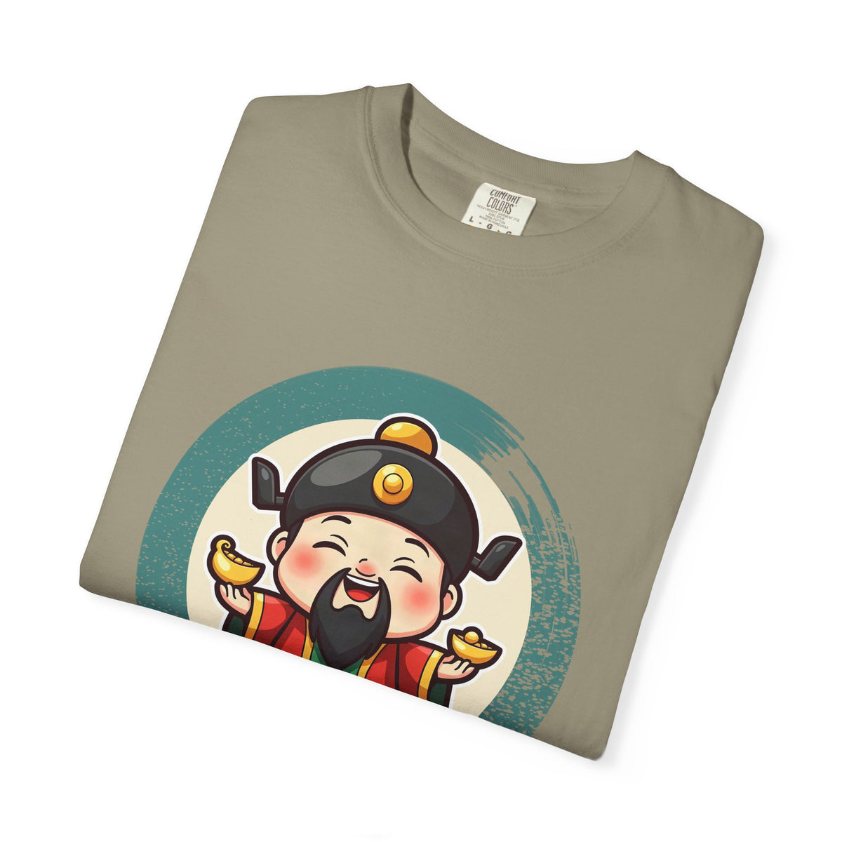 Caishen: Inviting Wealth and Treasure — Garment-Dyed T-Shirt