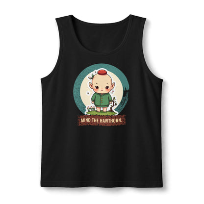 Aos Sí: Green Jacket, Red Cap — Unisex Muscle Tank