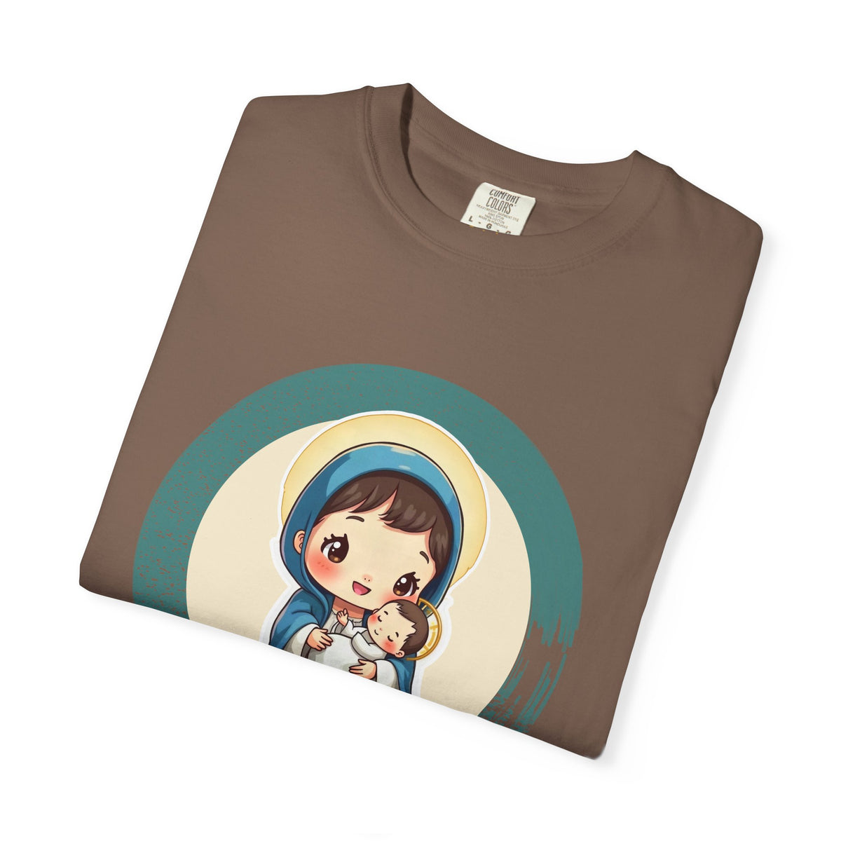 The Virgin Mary · “Ask your mother.” — Garment-Dyed T-Shirt