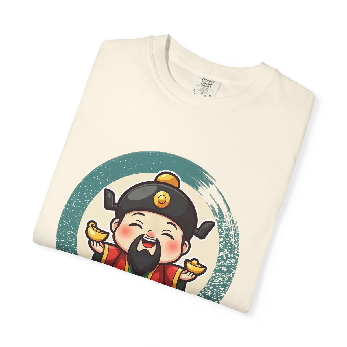 Caishen: Inviting Wealth and Treasure — Garment-Dyed T-Shirt