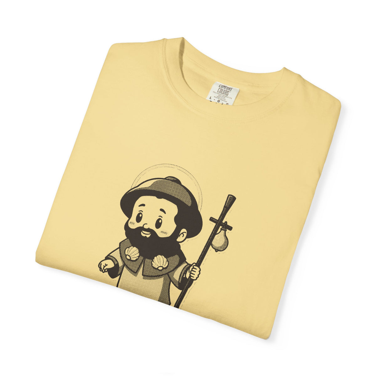 St James the Greater · “Are we there yet?” — Garment-Dyed One-Ink Tee