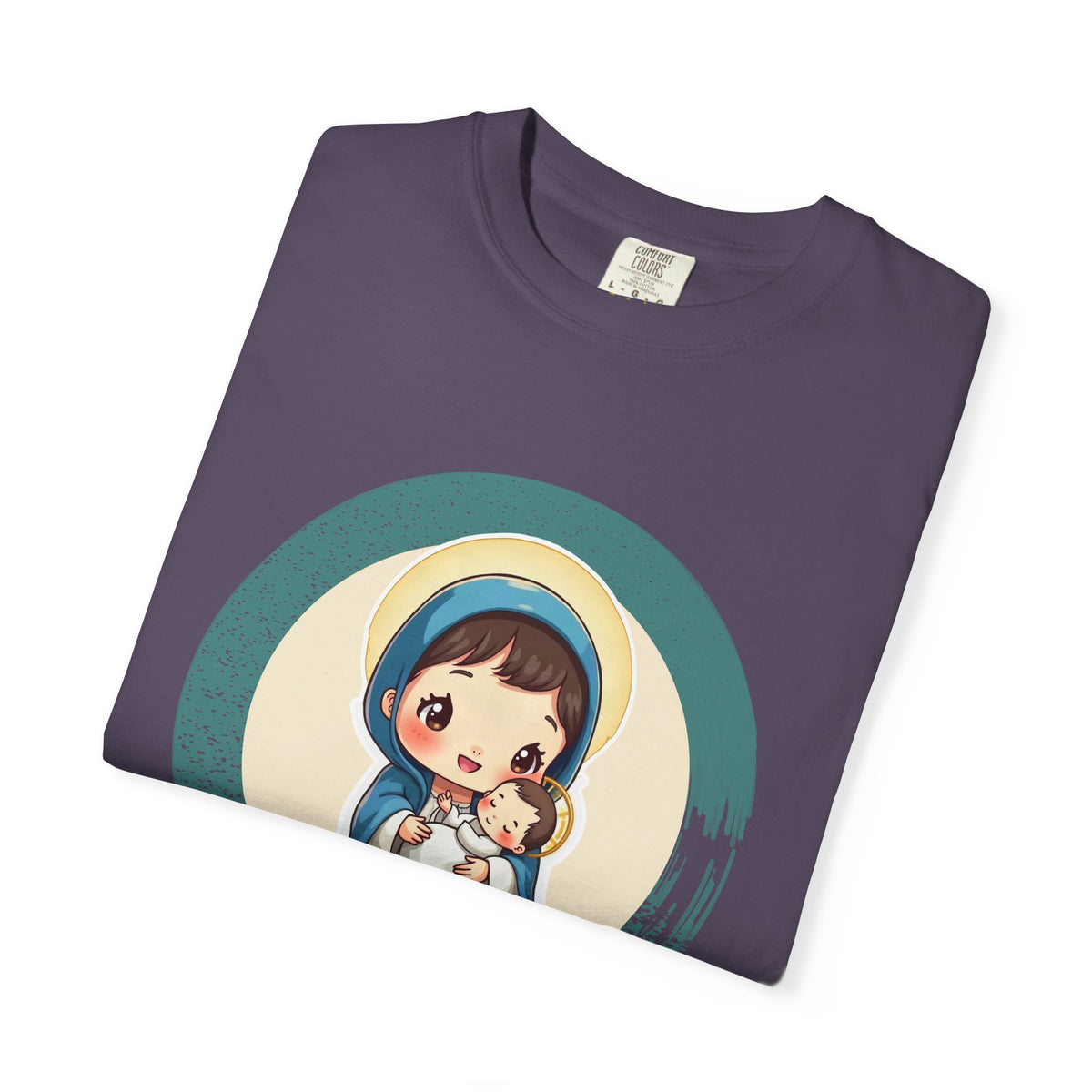 The Virgin Mary · “Ask your mother.” — Garment-Dyed T-Shirt