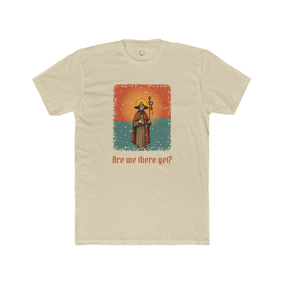 St James the Greater · “Are we there yet?” — Unisex T-Shirt