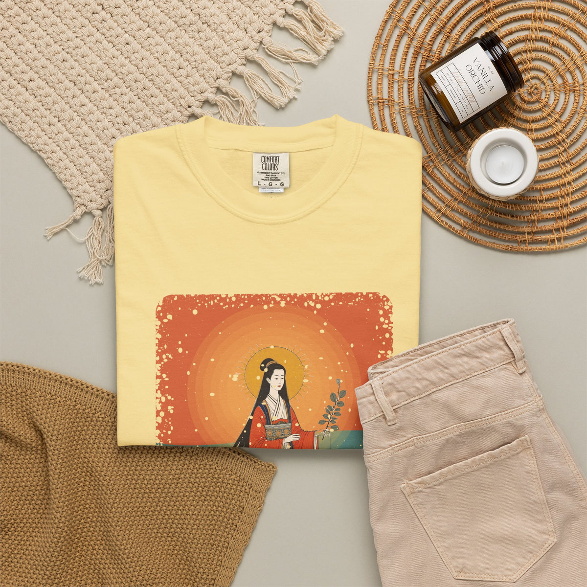 Amaterasu · “Came out of the cave for this.” — Garment-Dyed T-Shirt