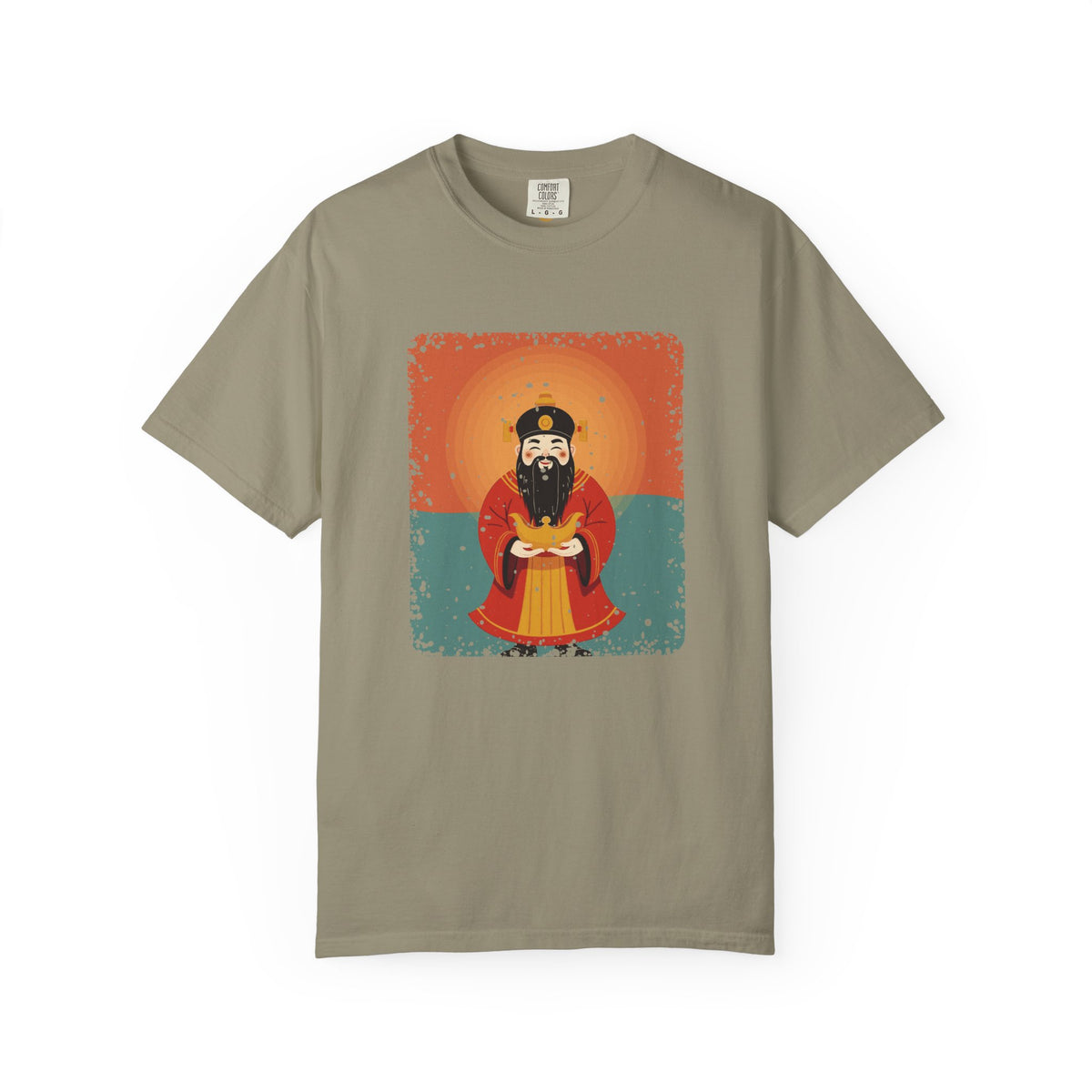 Caishen: The Civil God of Wealth — Garment-Dyed T-Shirt